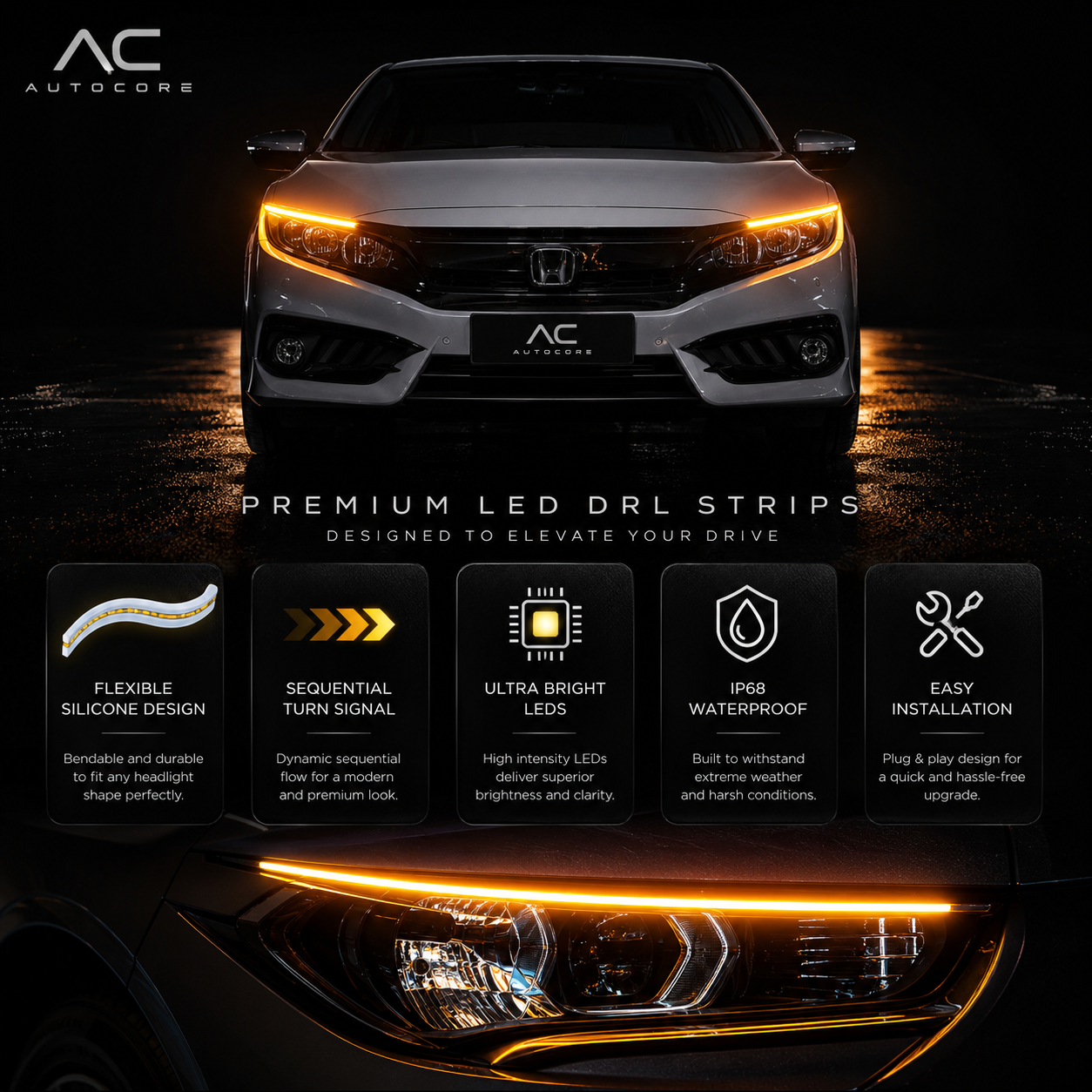 AutoCore™ Elite LED Light Strips